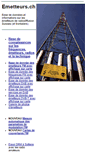 Mobile Screenshot of emetteurs.ch